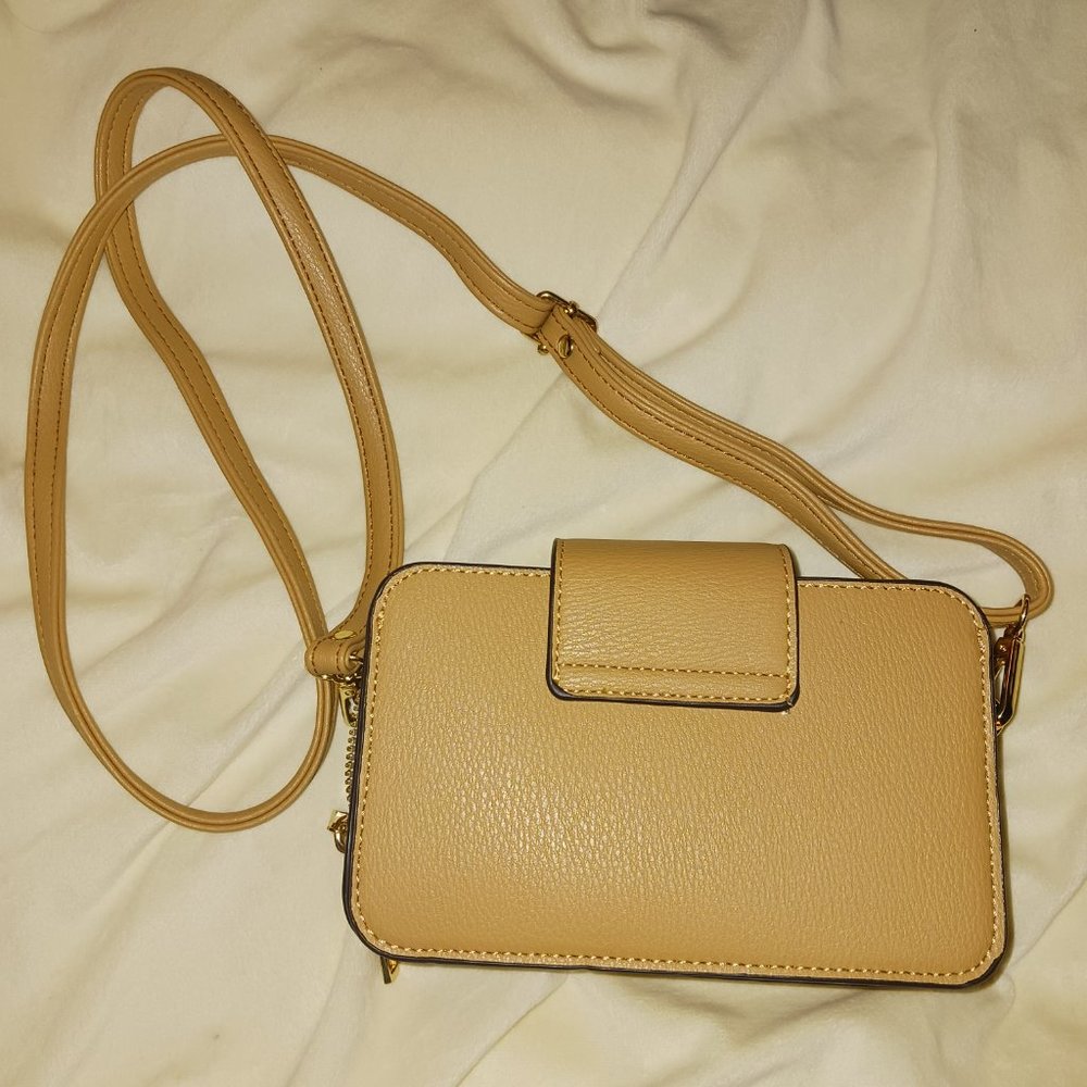 Tan Multi Function Wallet On A String Crossbody |… - image 2